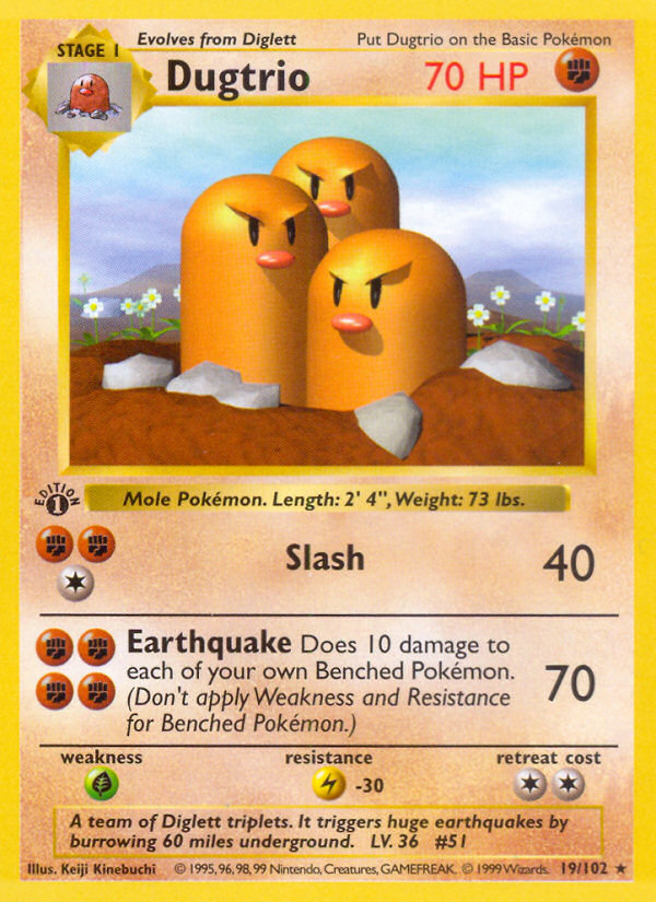 Dugtrio (Base 19)