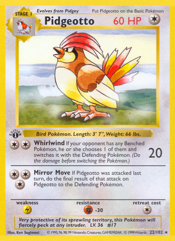 Pidgeotto (Base 22)