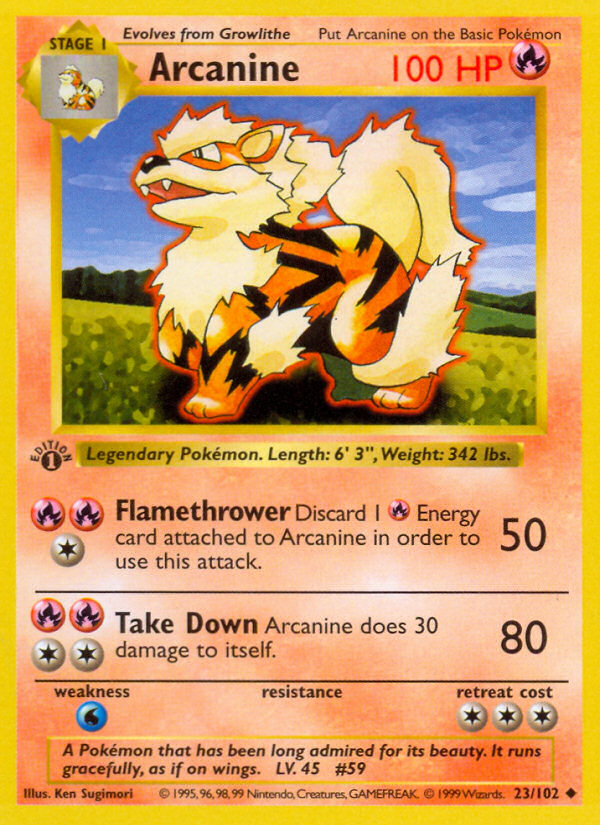Arcanine (Base 23)