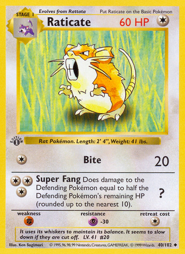 Raticate (Base 40)