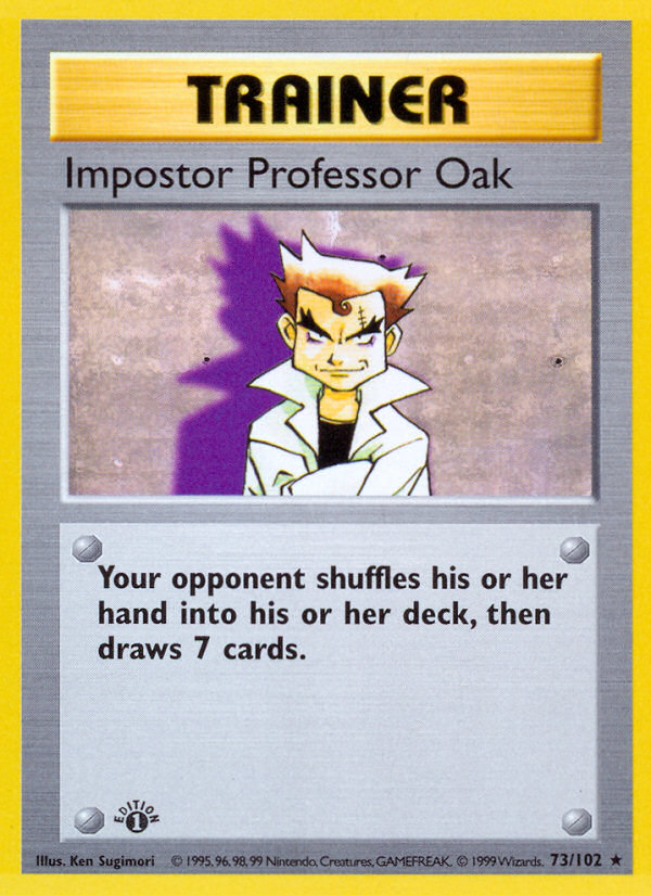 Impostor Professor Oak (Base 73)
