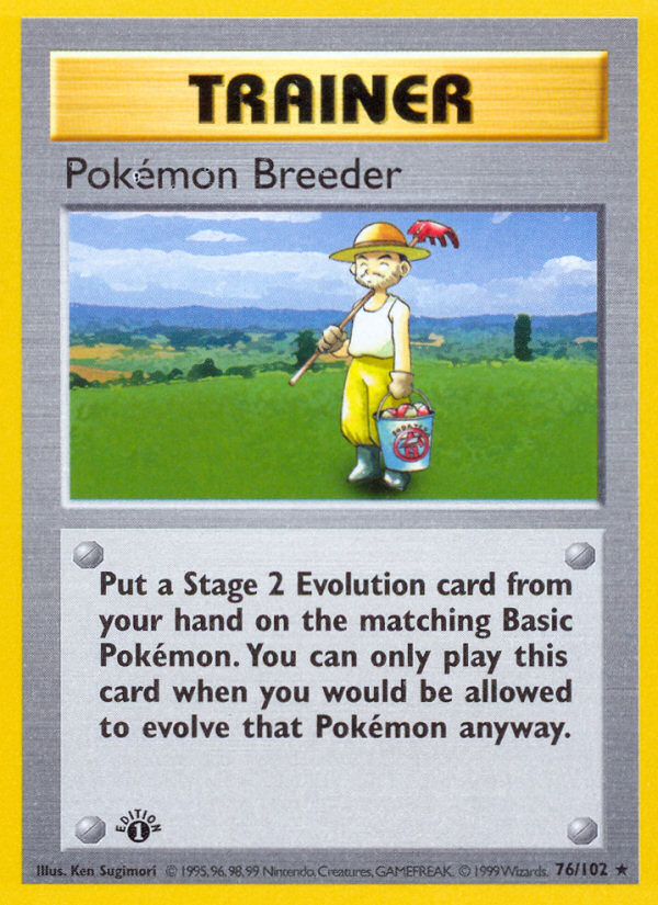 Pokémon Breeder (Base 76)