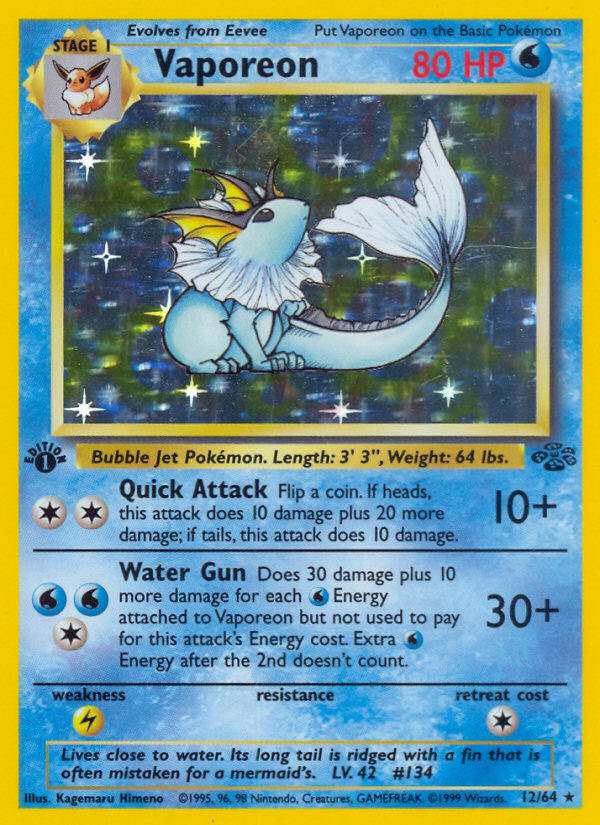 Vaporeon (Jungle 12)