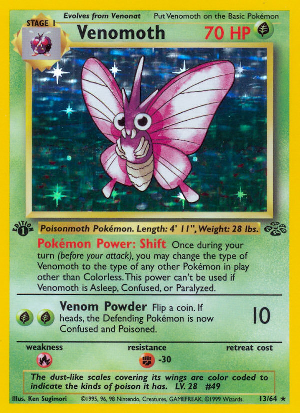 Venomoth (Jungle 13)