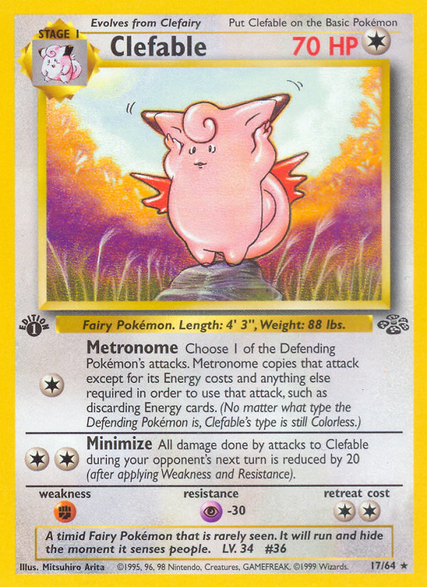 Clefable (Jungle 17)