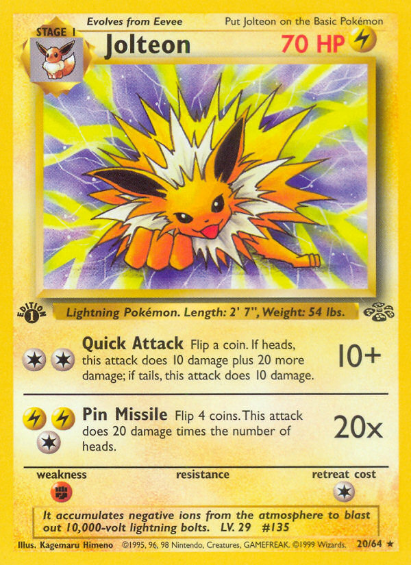 Jolteon (Jungle 20)