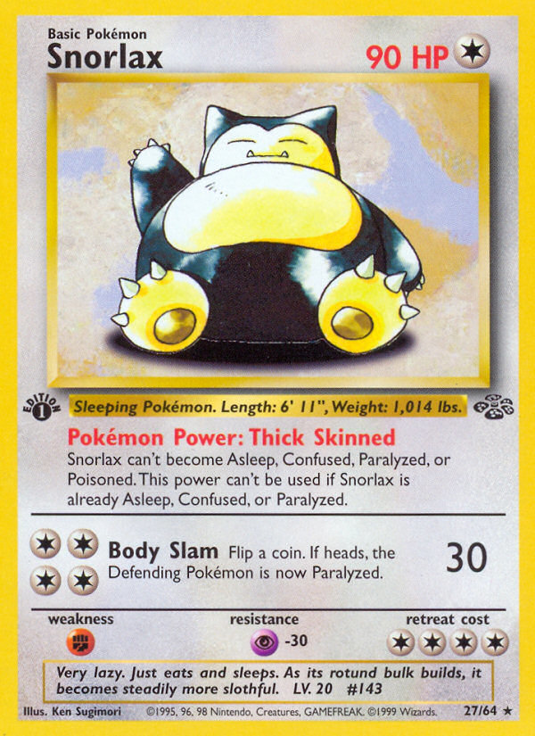 Snorlax (Jungle 27)