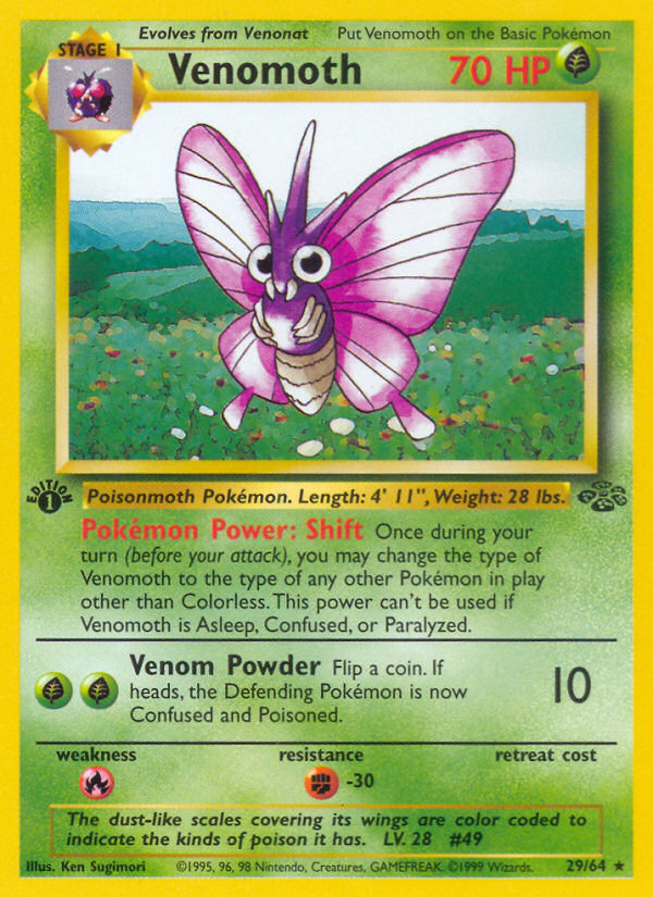 Venomoth (Jungle 29)