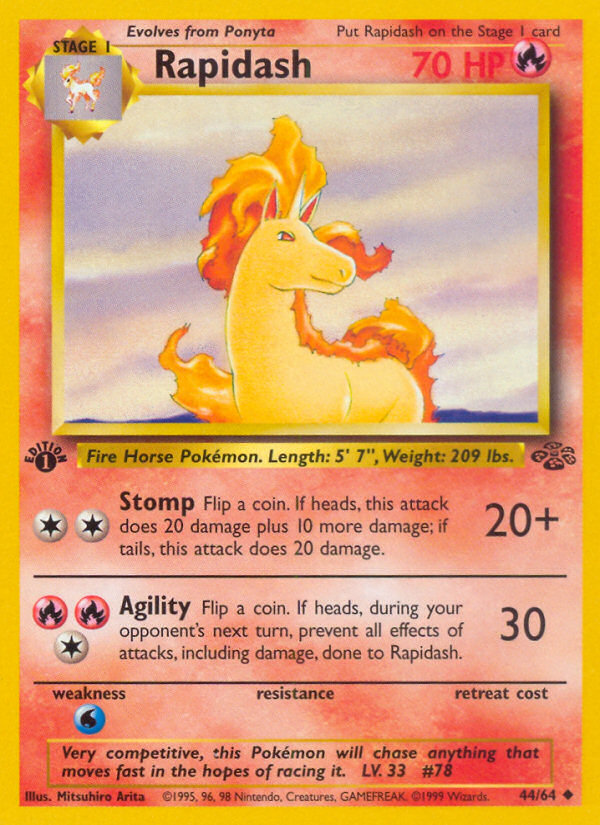 Rapidash (Jungle 44)