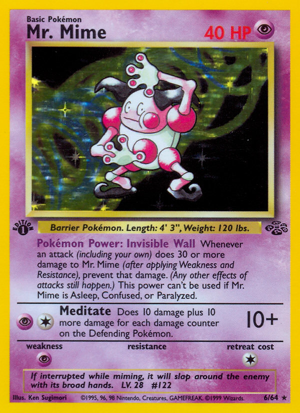 Mr. Mime (Jungle 6)