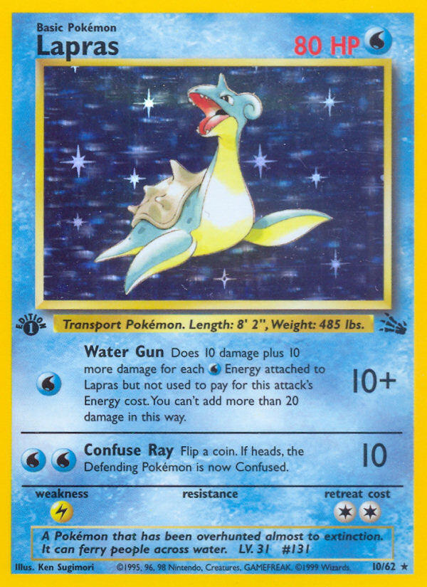 Lapras (Fossil 10)