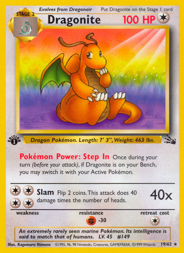 Dragonite (Fossil 19)
