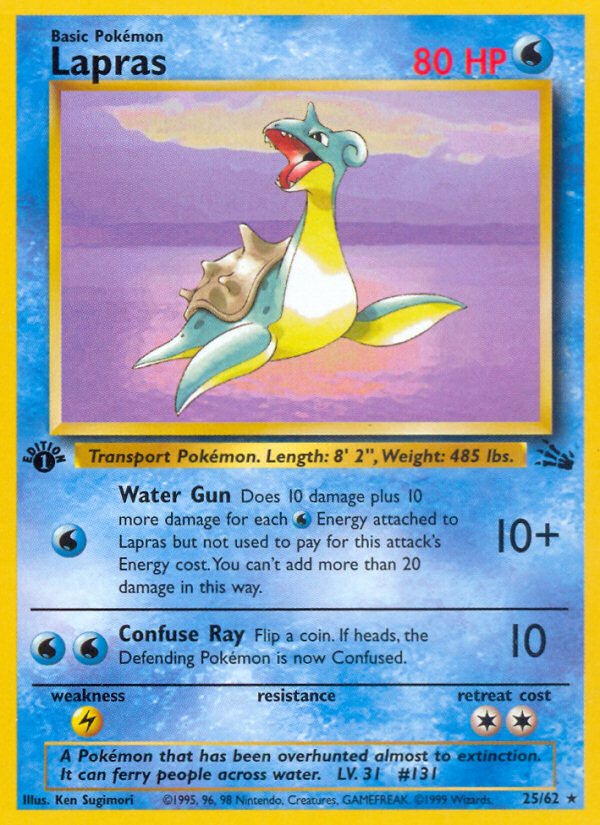 Lapras (Fossil 25)