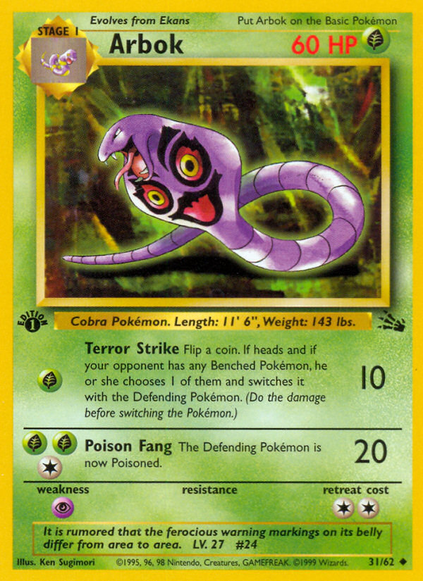 Arbok (Fossil 31)