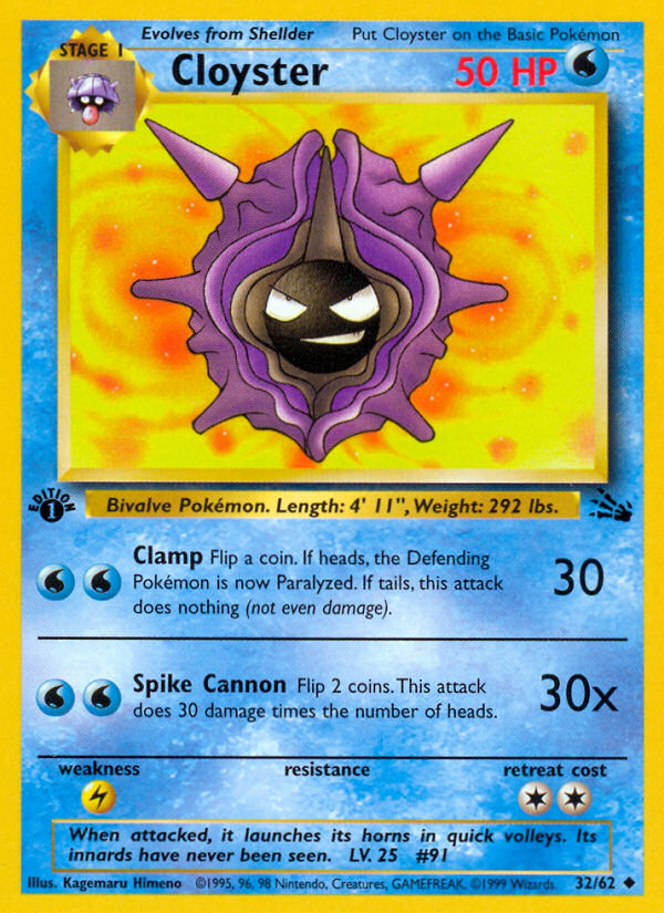 Cloyster (Fossil 32)