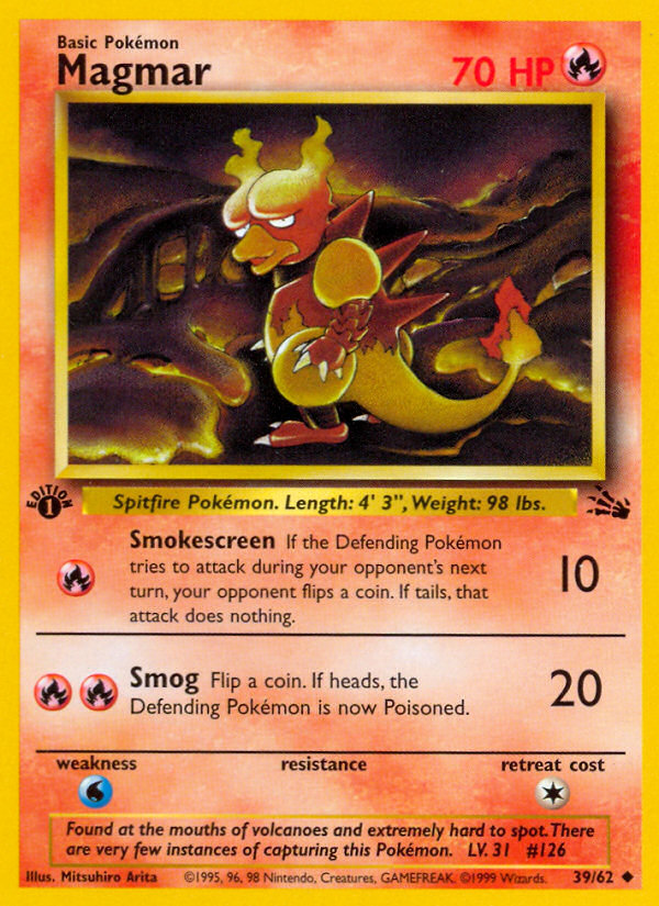 Magmar (Fossil 39)