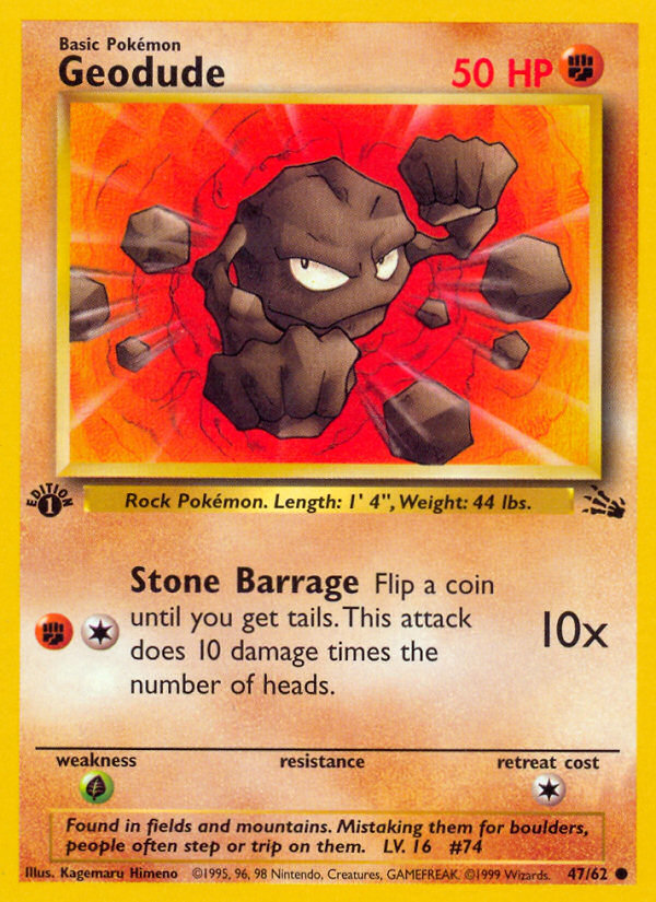 Geodude (Fossil 47)