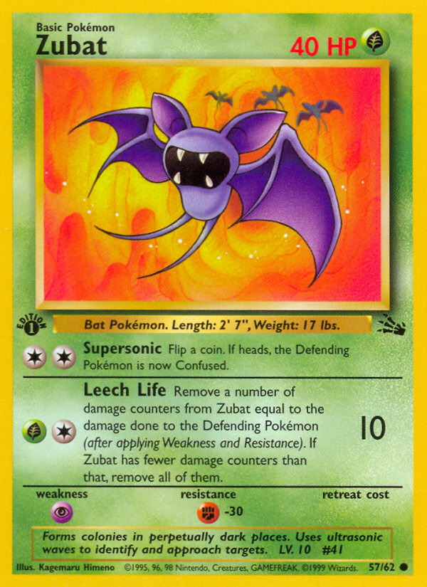 Zubat (Fossil 57)
