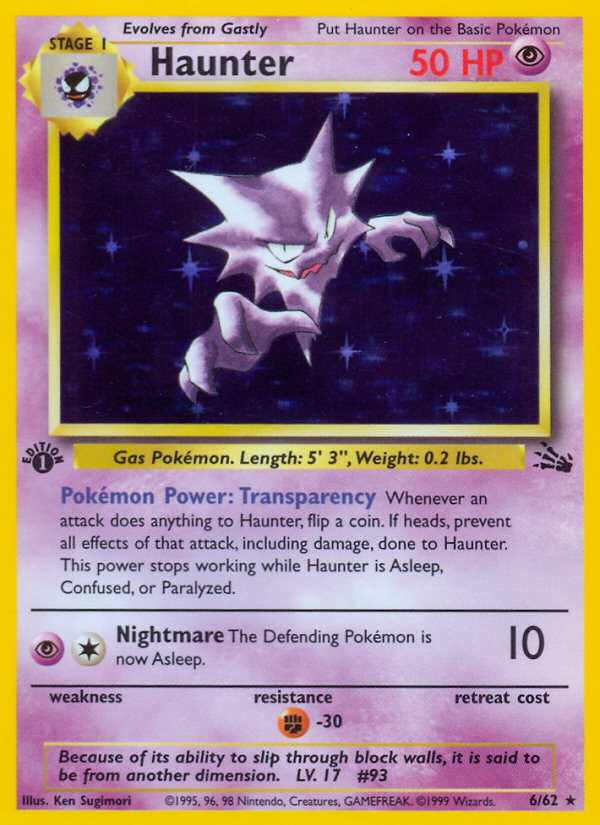 Haunter (Fossil 6)