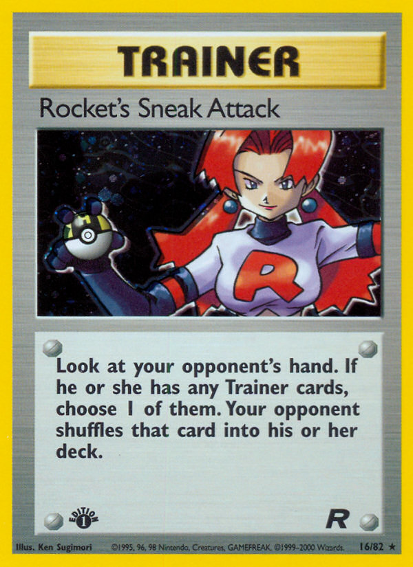 Rocket's Sneak Attack (Team Rocket 16)