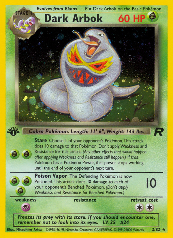 Dark Arbok (Team Rocket 2)