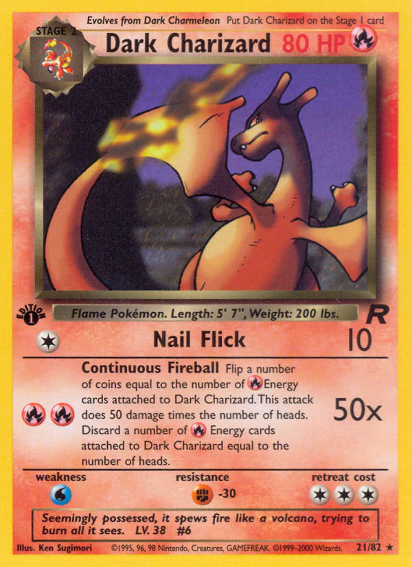Dark Charizard (Team Rocket 21)
