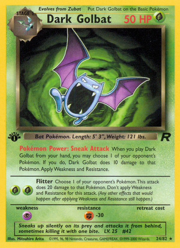 Dark Golbat (Team Rocket 24)