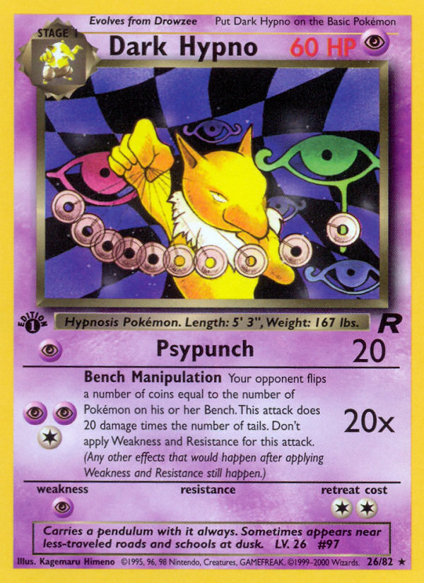 Dark Hypno (Team Rocket 26)