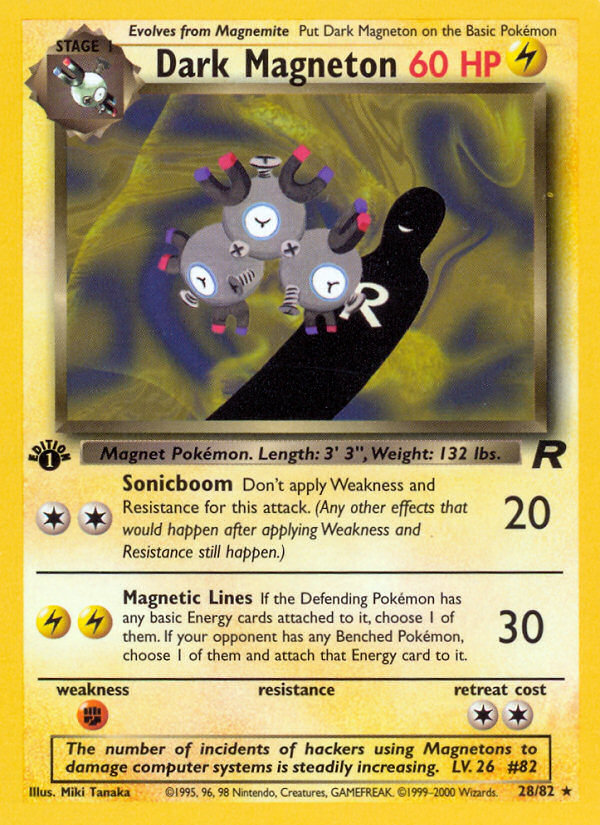 Dark Magneton (Team Rocket 28)