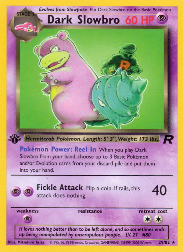 Dark Slowbro (Team Rocket 29)