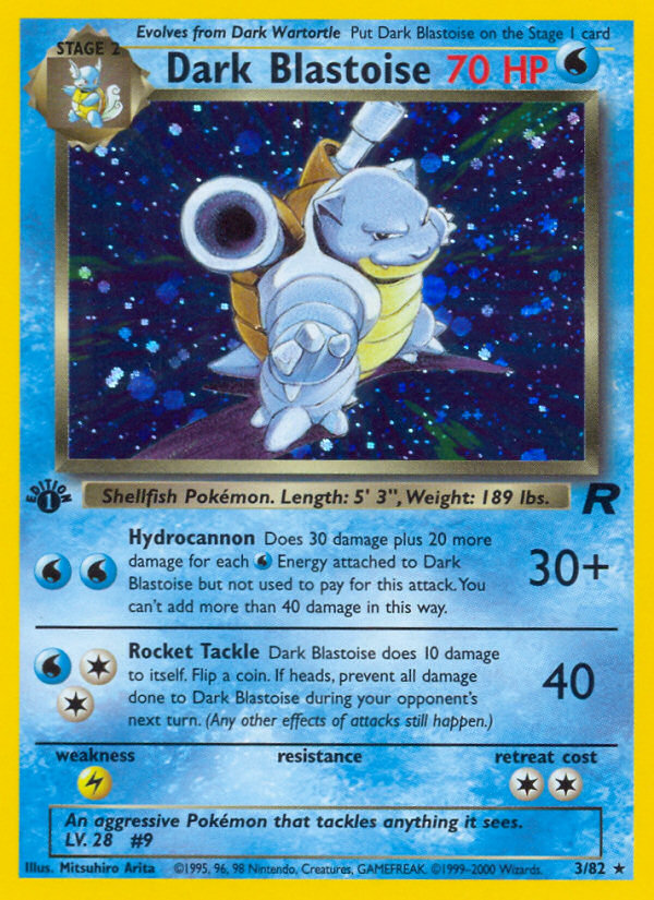 Dark Blastoise (Team Rocket 3)