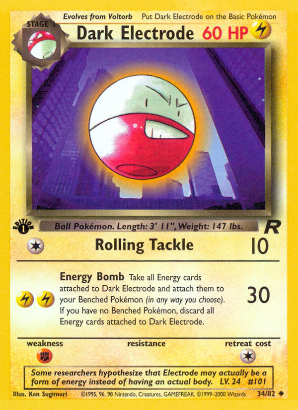 Dark Electrode (Team Rocket 34)