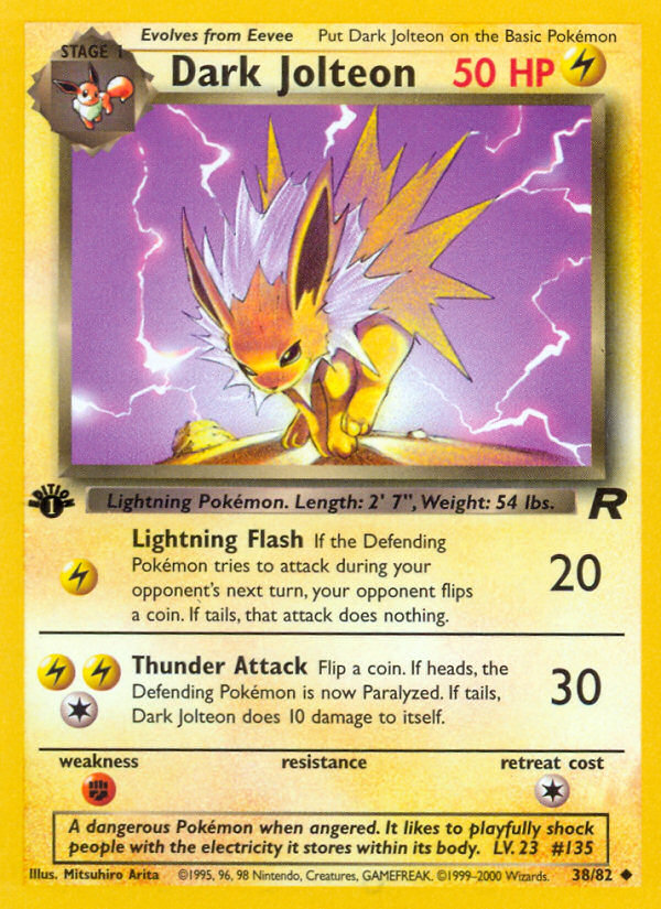 Dark Jolteon (Team Rocket 38)