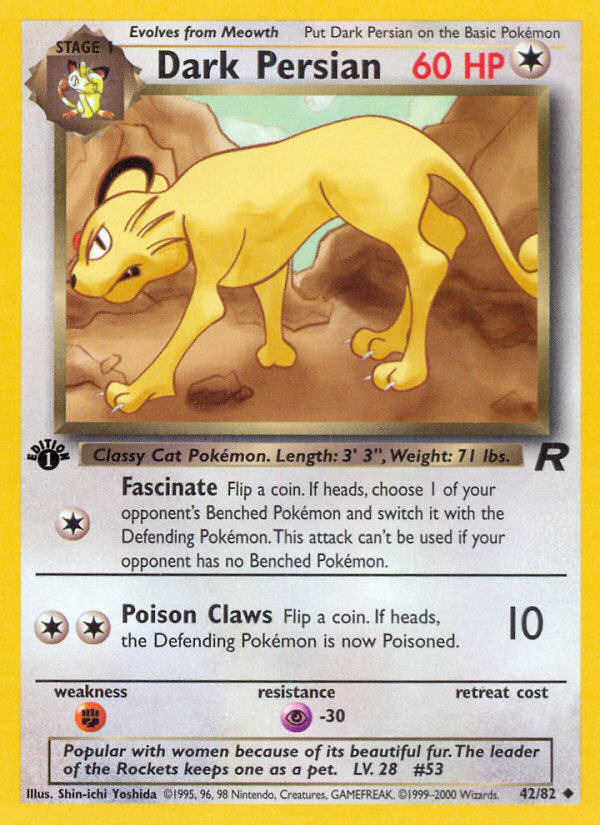 Dark Persian (Team Rocket 42)
