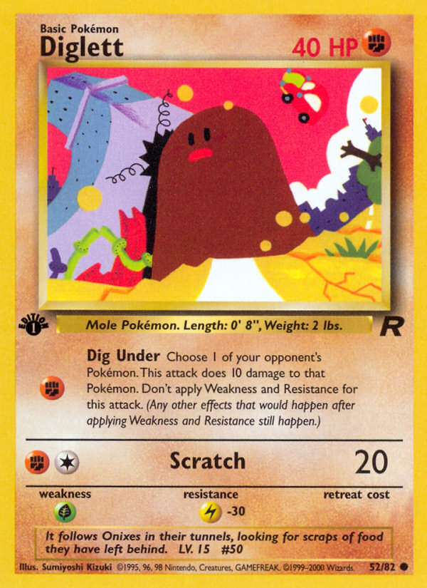 Diglett (Team Rocket 52)