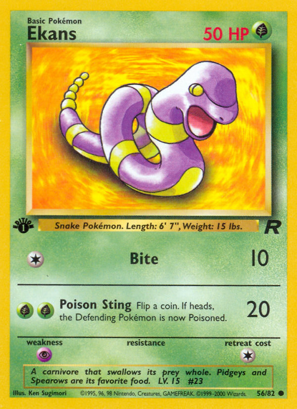 Ekans (Team Rocket 56)