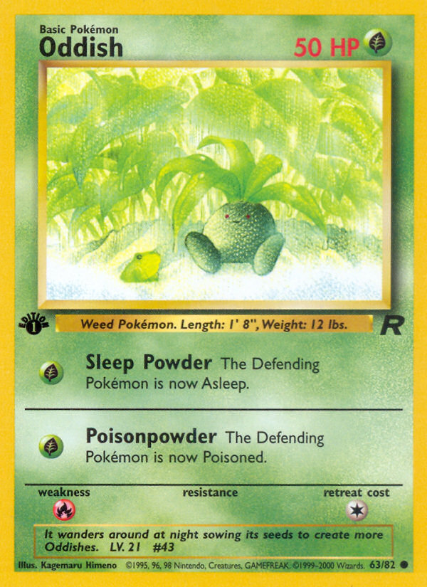 Oddish (Team Rocket 63)