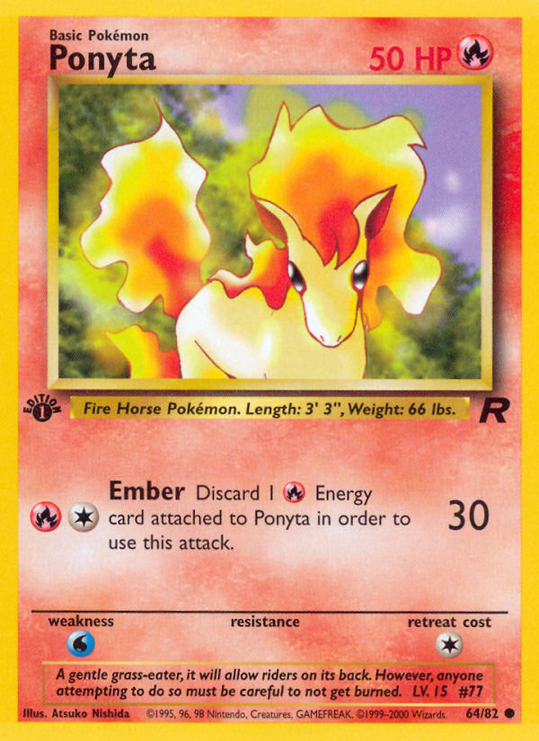 Ponyta (Team Rocket 64)