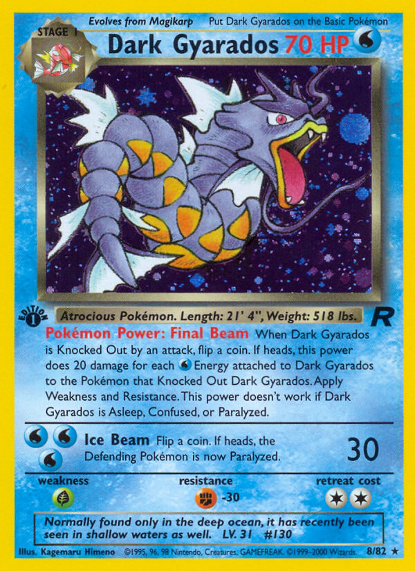 Dark Gyarados (Team Rocket 8)