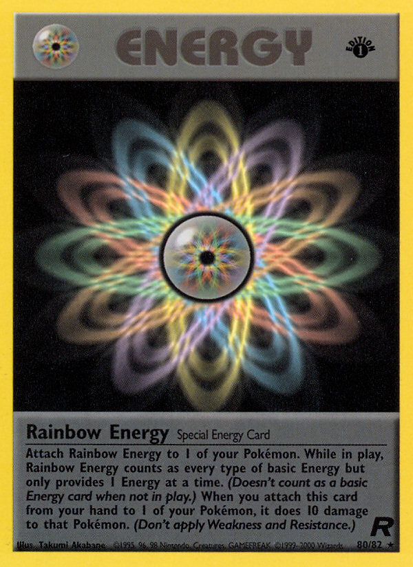 Rainbow Energy (Team Rocket 80)