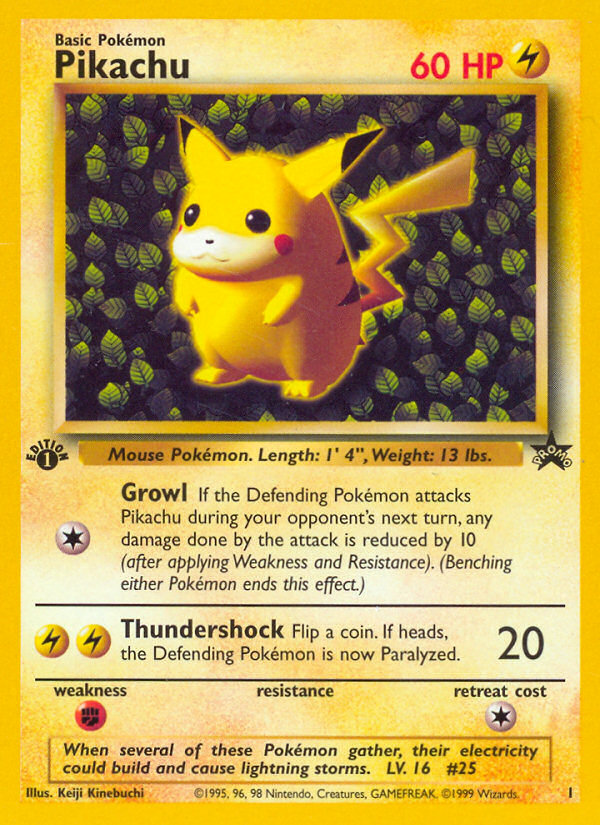 Pikachu (Wizards Black Star Promos 1)
