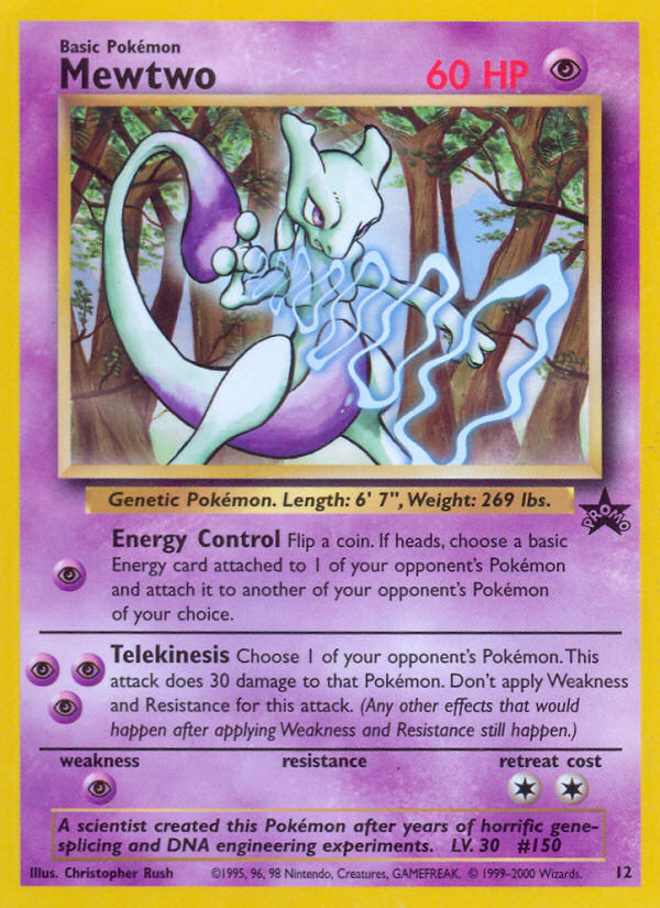 Mewtwo (Wizards Black Star Promos 12)