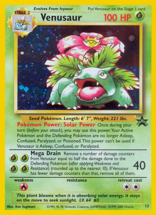 Venusaur (Wizards Black Star Promos 13)