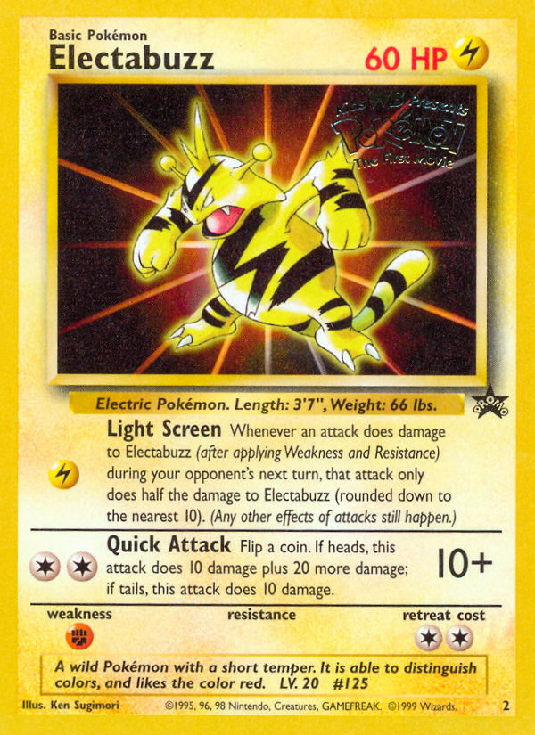 Electabuzz (Wizards Black Star Promos 2)