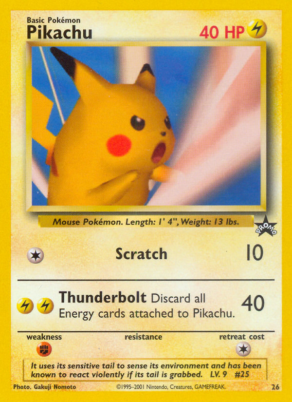 Pikachu (Wizards Black Star Promos 26)