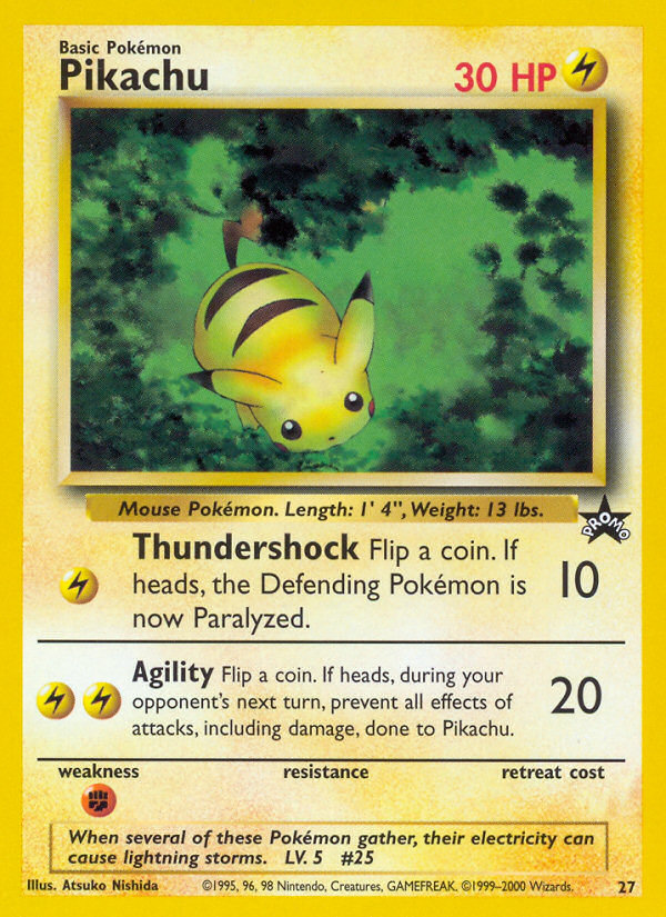 Pikachu (Wizards Black Star Promos 27)