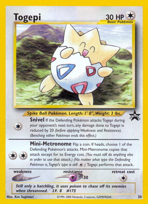 Togepi (Wizards Black Star Promos 30)