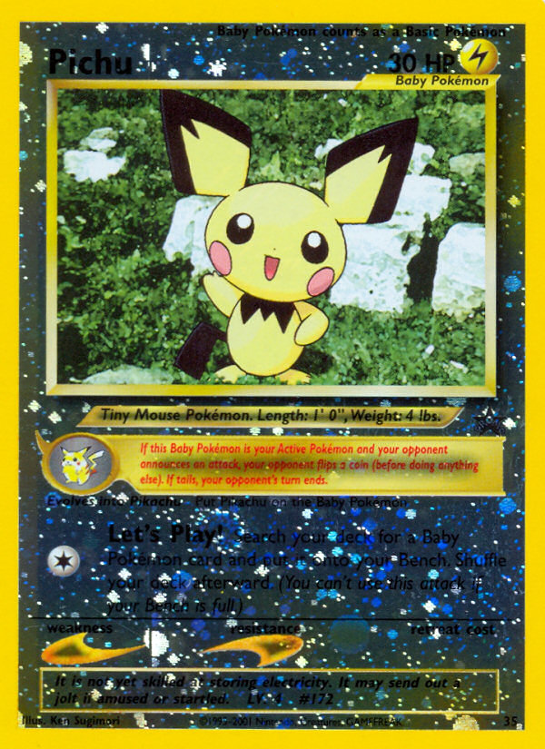 Pichu (Wizards Black Star Promos 35)