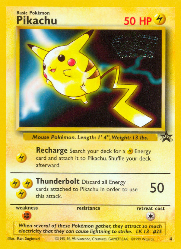 Pikachu (Wizards Black Star Promos 4)