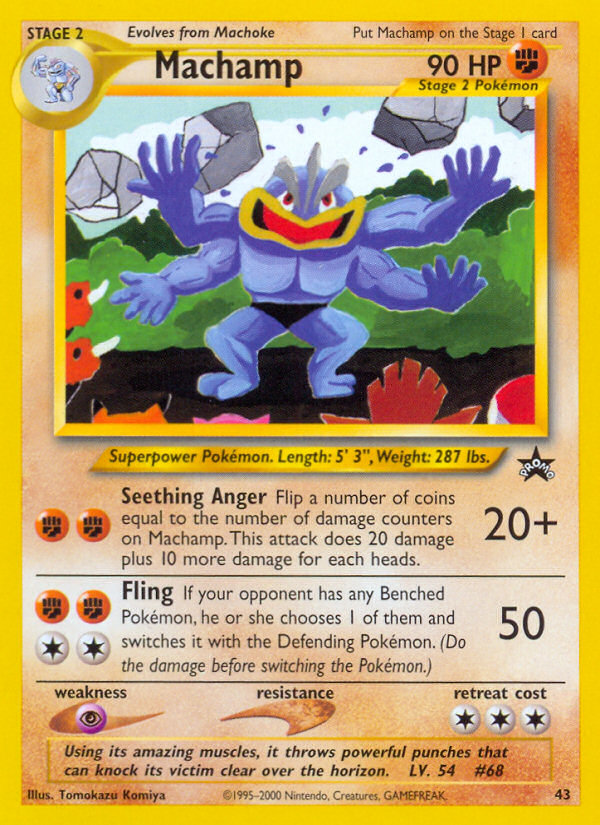 Machamp (Wizards Black Star Promos 43)